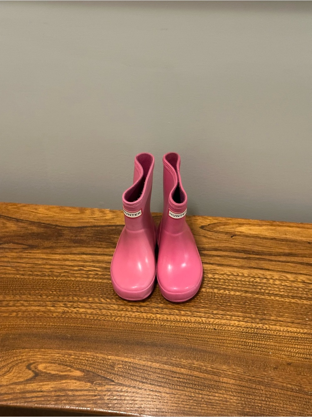 Hunter Toddler Girls Pink Waterproof Rain Boots